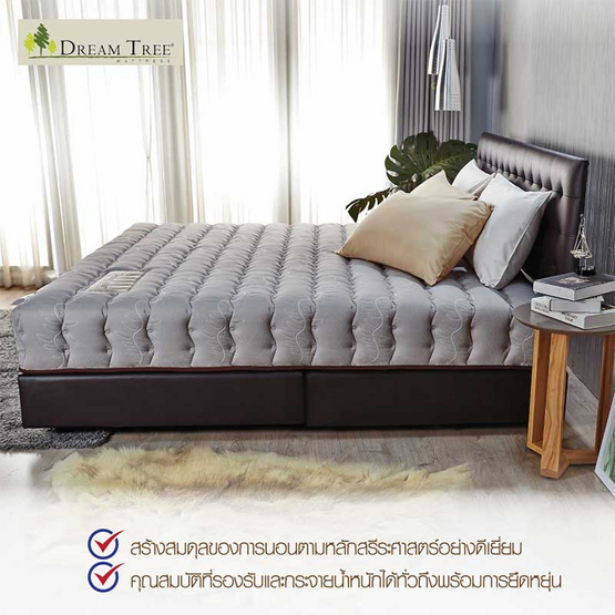Satin Dream Tree ที่นอน รุ่น DAHLIA Design ที่นอนไร้ขอบ Satin Dream Tree ที่นอน รุ่น DAHLIA Design ที่นอนไร้ขอบ