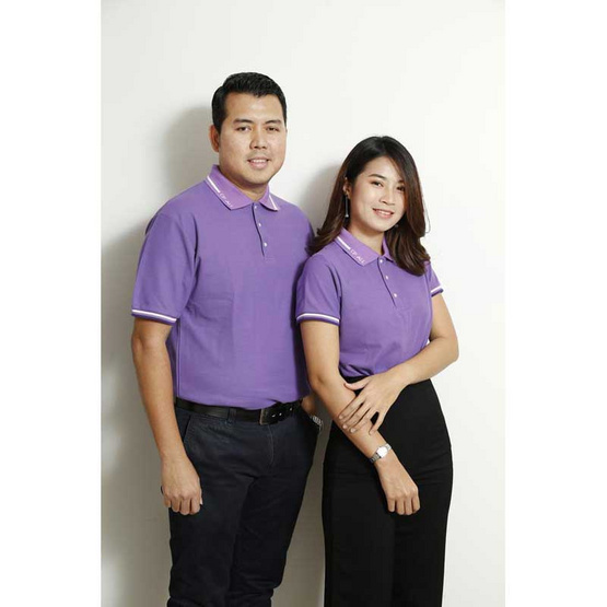 CP ALL เสื้อสีม่วง ผู้ชาย CP ALL เสื้อสีม่วง ผู้ชาย