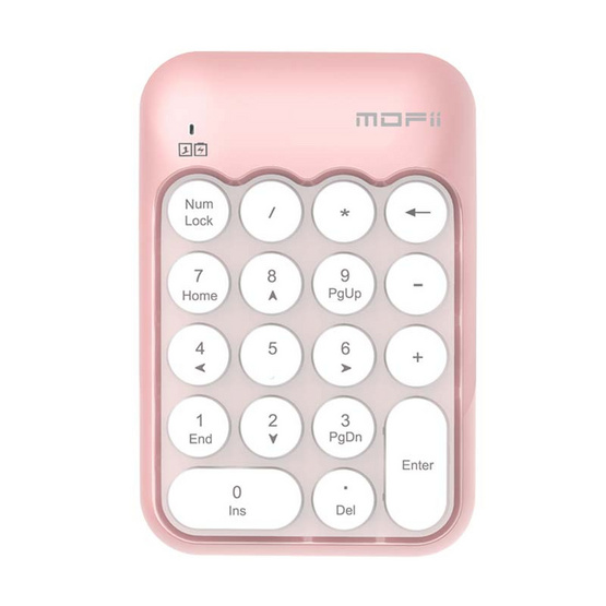 Mofii แป้นพิมพ์ตัวเลขไร้สาย 2.4 GHz รุ่น BISCUIT Mofii แป้นพิมพ์ตัวเลขไร้สาย 2.4 GHz รุ่น BISCUIT