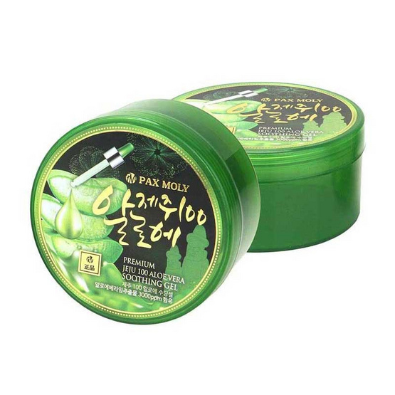 Pax Moly ชูตติ้งเจล Premium Jeju 100 Aloe Vera 300 กรัม Pax Moly ชูตติ้งเจล Premium Jeju 100 Aloe Vera 300 กรัม