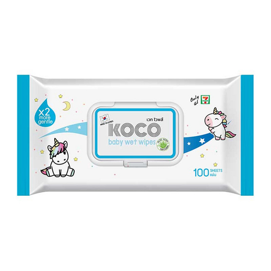 โคโค่ ผ้าเปียก 100 แผ่น โคโค่ ผ้าเปียก 100 แผ่น