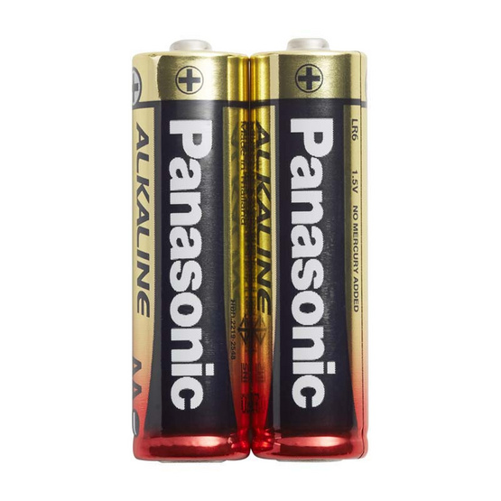 พานาโซนิคถ่าน อัลคาไลน์AA 1 แพ็ก (6ชิ้น) (12ก้อน) พานาโซนิคถ่าน อัลคาไลน์AA 1 แพ็ก (6ชิ้น) (12ก้อน)