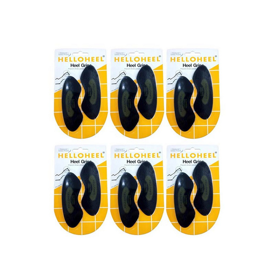 แผ่นกันกัด HELLO HEEL G 3-4 (ดำ) (2 แพ็ค,รวม 6 คู่) แผ่นกันกัด HELLO HEEL G 3-4 (ดำ) (2 แพ็ค,รวม 6 คู่)