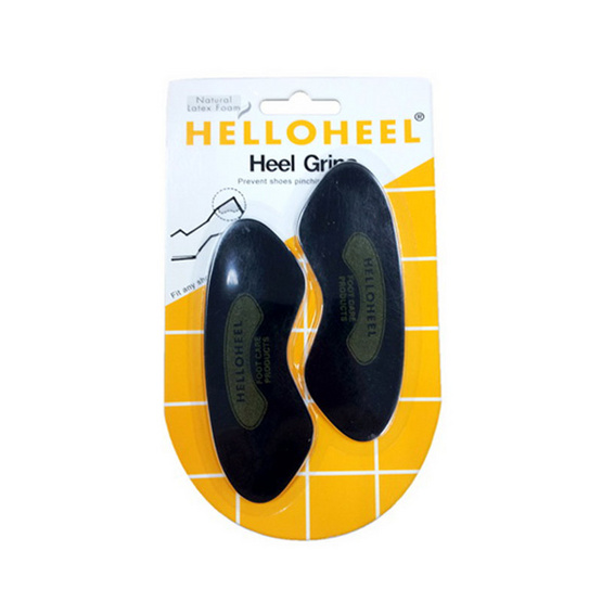 แผ่นกันกัด HELLO HEEL G 3-4 (ดำ) (2 แพ็ค,รวม 6 คู่) แผ่นกันกัด HELLO HEEL G 3-4 (ดำ) (2 แพ็ค,รวม 6 คู่)