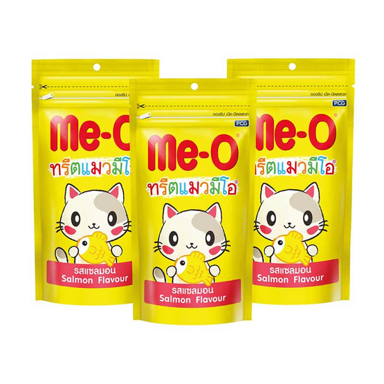 มีโอทรีตขนมแมว รสแซลมอน 50กรัม.(แพ็ก 3 ชิ้น) มีโอทรีตขนมแมว รสแซลมอน 50กรัม.(แพ็ก 3 ชิ้น)