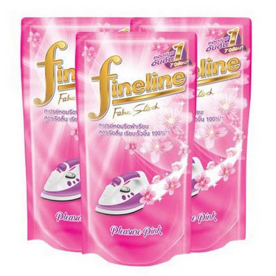 ไฟน์ไลน์ น้ำยารีดเรียบ สีชมพู 500 มล. ไฟน์ไลน์ น้ำยารีดเรียบ สีชมพู 500 มล.