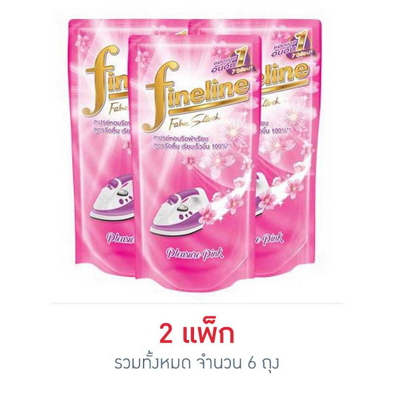 ไฟน์ไลน์ น้ำยารีดเรียบ สีชมพู 500 มล. ไฟน์ไลน์ น้ำยารีดเรียบ สีชมพู 500 มล.