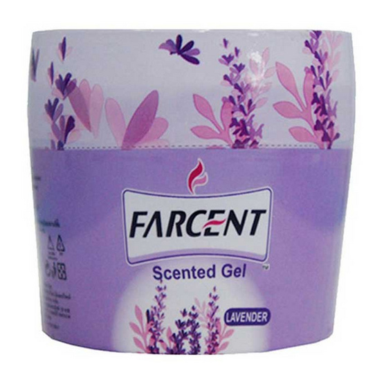 Farcent เจลหอมลาเวนเดอร์ 70 กรัม (แพ็ก 3 ชิ้น) Farcent เจลหอมลาเวนเดอร์ 70 กรัม (แพ็ก 3 ชิ้น)