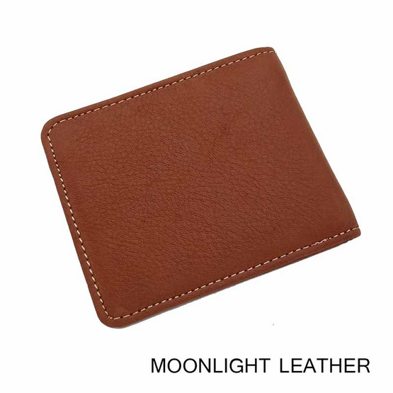 MOONLIGHT กระเป๋าสตางค์หนังแท้ 100% สีน้ำตาลอ่อน ทำจากหนังวัว MOONLIGHT กระเป๋าสตางค์หนังแท้ 100% สีน้ำตาลอ่อน ทำจากหนังวัว