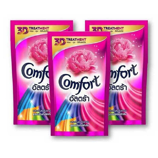 คอมฟอร์ท อัลตร้า ปรับผ้านุ่ม สีชมพู 330 มล. คอมฟอร์ท อัลตร้า ปรับผ้านุ่ม สีชมพู 330 มล.