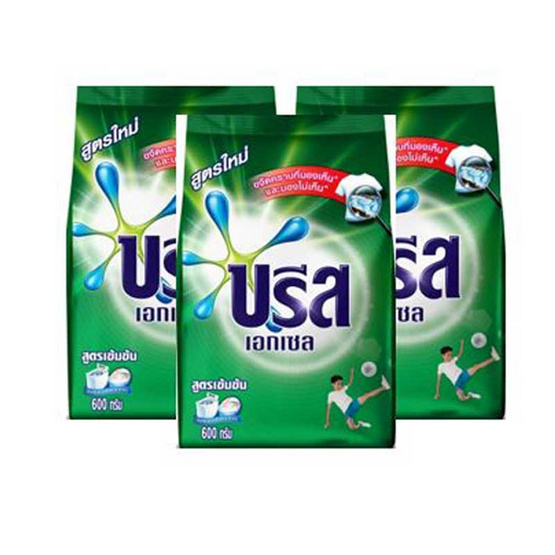 บรีสเอกเซล 600 กรัม (1แพ็ก3ชิ้น) บรีสเอกเซล 600 กรัม (1แพ็ก3ชิ้น)