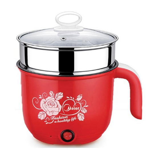Meier หม้อต้มไฟฟ้า รุ่น ME-SA0002 (คละสี) Meier หม้อต้มไฟฟ้า รุ่น ME-SA0002 (คละสี)