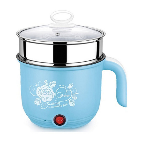 Meier หม้อต้มไฟฟ้า รุ่น ME-SA0002 (คละสี) Meier หม้อต้มไฟฟ้า รุ่น ME-SA0002 (คละสี)