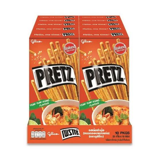 กูลิโกะเพรทซ์รสต้มยำกุ้ง23กรัมแพ็ก10 กูลิโกะเพรทซ์รสต้มยำกุ้ง23กรัมแพ็ก10