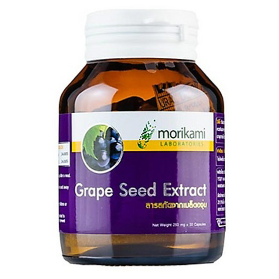 Morikami ซื้อ 2 แถม 1 Grape Seed Extract 250 mg. สารสกัดจากเมล็ดองุ่น 250 มก. บรรจุ 30 แคปซูล Morikami ซื้อ 2 แถม 1 Grape Seed Extract 250 mg. สารสกัดจากเมล็ดองุ่น 250 มก. บรรจุ 30 แคปซูล