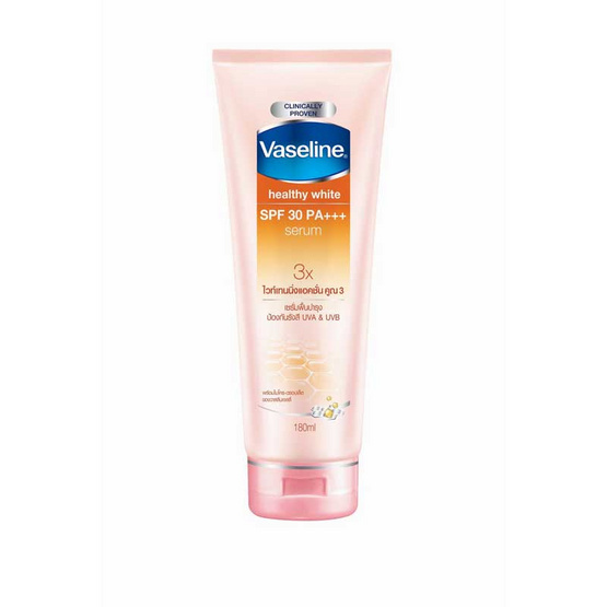 วาสลีน โลชั่นเซรั่มเฮลธี้ไวท์SPF30 180 มล. วาสลีน โลชั่นเซรั่มเฮลธี้ไวท์SPF30 180 มล.