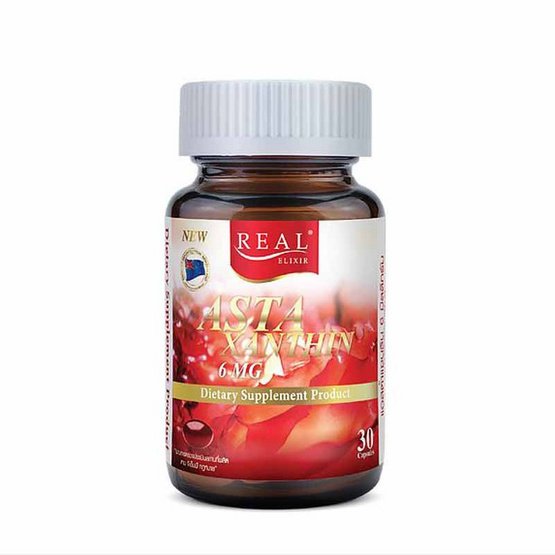 Real Elixir แอสต้า ซิกซ์ บรรจุ 30 แคปซูล Real Elixir แอสต้า ซิกซ์ บรรจุ 30 แคปซูล