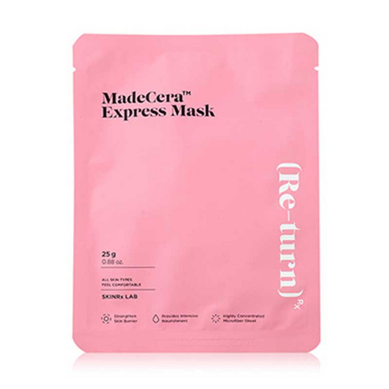 SKINRx LAB มาส์กแผ่น MadeCera Express Mask Pouch 25 กรัม SKINRx LAB มาส์กแผ่น MadeCera Express Mask Pouch 25 กรัม