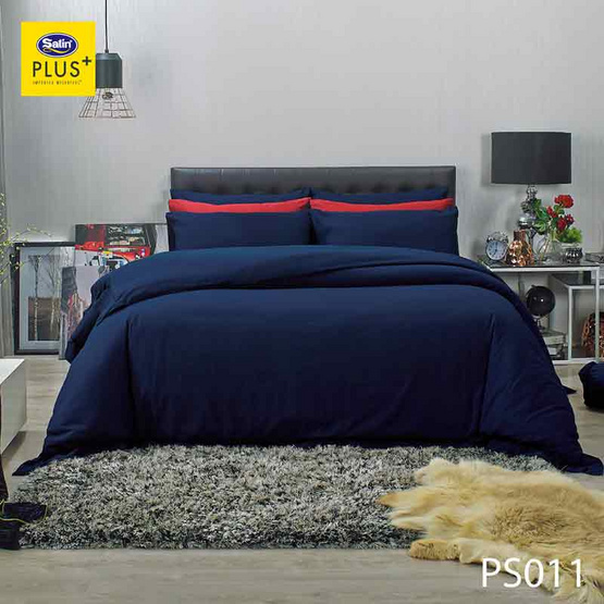 Satin Plus ชุดผ้าปูที่นอน PS011 Satin Plus ชุดผ้าปูที่นอน PS011