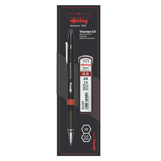 Rotring VISU MAX ดินสอกด0.5มม.พร้อมไส้ดินสอ2B Rotring VISU MAX ดินสอกด0.5มม.พร้อมไส้ดินสอ2B