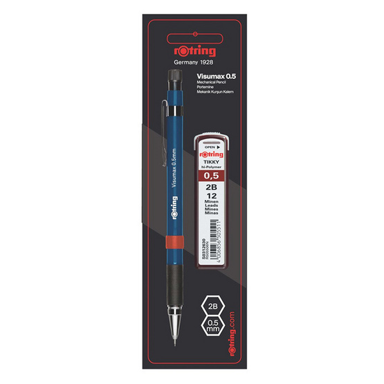 Rotring VISU MAX ดินสอกด0.5มม.พร้อมไส้ดินสอ2B Rotring VISU MAX ดินสอกด0.5มม.พร้อมไส้ดินสอ2B