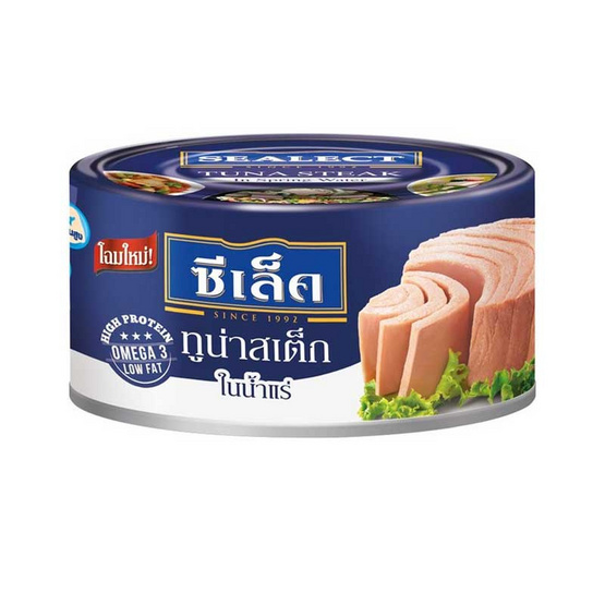 ซีเล็คทูน่าสเต็กในน้ำแร่ 165 กรัม แพ็ก 4 ชิ้น ซีเล็คทูน่าสเต็กในน้ำแร่ 165 กรัม แพ็ก 4 ชิ้น
