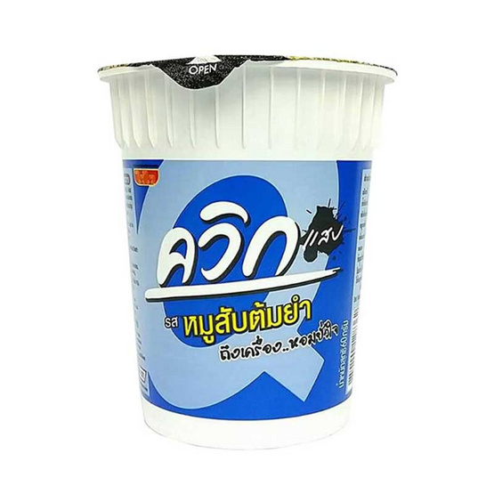 ไวไวควิกคัพ รสหมูสับต้มยำ 60 กรัม (แพ็ก 6 ถ้วย) ไวไวควิกคัพ รสหมูสับต้มยำ 60 กรัม (แพ็ก 6 ถ้วย)