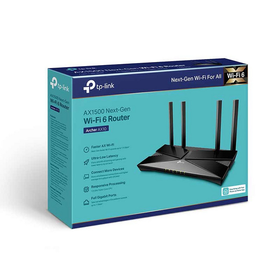 TP-Link Wi-Fi เราเตอร์ Archer AX10 AX1500 Wi-Fi 6 Router TP-Link Wi-Fi เราเตอร์ Archer AX10 AX1500 Wi-Fi 6 Router