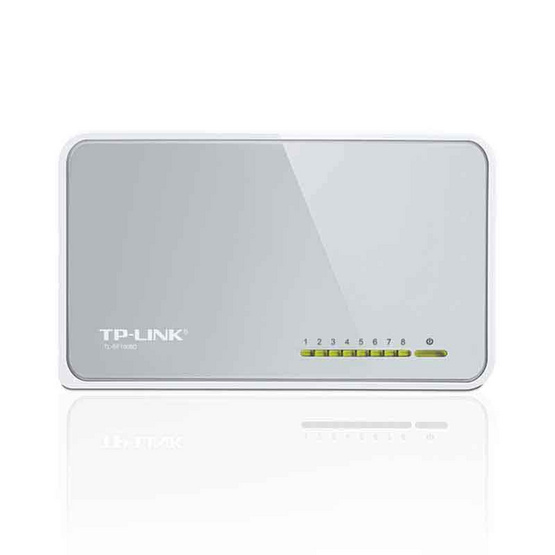 TP-Link อุปกรณ์ขยายช่องสัญญาณ Wi-Fi TL-SF1008D 8-Port 10/100Mbps Desktop Switch TP-Link อุปกรณ์ขยายช่องสัญญาณ Wi-Fi TL-SF1008D 8-Port 10/100Mbps Desktop Switch