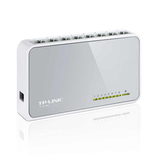 TP-Link อุปกรณ์ขยายช่องสัญญาณ Wi-Fi TL-SF1008D 8-Port 10/100Mbps Desktop Switch TP-Link อุปกรณ์ขยายช่องสัญญาณ Wi-Fi TL-SF1008D 8-Port 10/100Mbps Desktop Switch