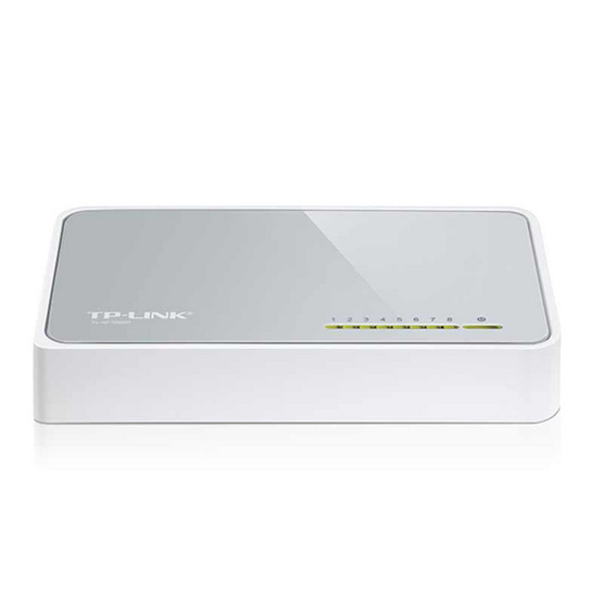 TP-Link อุปกรณ์ขยายช่องสัญญาณ Wi-Fi TL-SF1008D 8-Port 10/100Mbps Desktop Switch TP-Link อุปกรณ์ขยายช่องสัญญาณ Wi-Fi TL-SF1008D 8-Port 10/100Mbps Desktop Switch