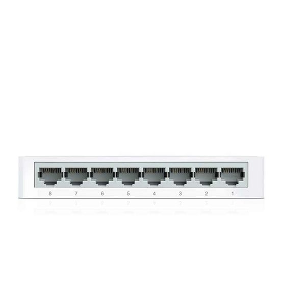 TP-Link อุปกรณ์ขยายช่องสัญญาณ Wi-Fi TL-SF1008D 8-Port 10/100Mbps Desktop Switch TP-Link อุปกรณ์ขยายช่องสัญญาณ Wi-Fi TL-SF1008D 8-Port 10/100Mbps Desktop Switch
