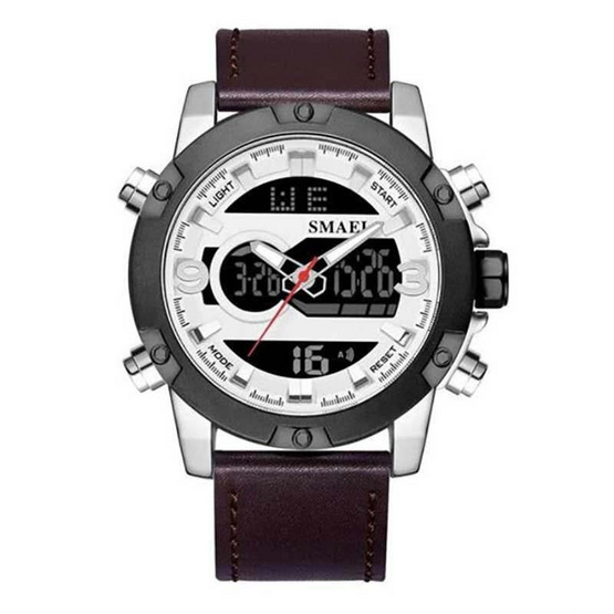 Smael นาฬิกา รุ่น Sm1320-BR/WH Smael นาฬิกา รุ่น Sm1320-BR/WH