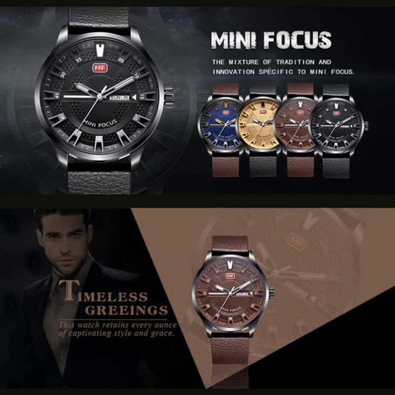 Mini Focus นาฬิกา รุ่น MF0028 น้ำตาล Mini Focus นาฬิกา รุ่น MF0028 น้ำตาล