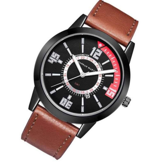 HANNAH MARTIN ผู้ชาย รุ่น HM7014น้ำตาล HANNAH MARTIN ผู้ชาย รุ่น HM7014น้ำตาล