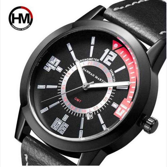 HANNAH MARTIN ผู้ชาย รุ่น HM7014ดำ/ทอง HANNAH MARTIN ผู้ชาย รุ่น HM7014ดำ/ทอง