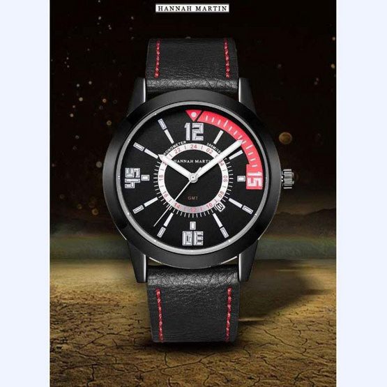 HANNAH MARTIN ผู้ชาย รุ่น HM7014ดำ/ทอง HANNAH MARTIN ผู้ชาย รุ่น HM7014ดำ/ทอง