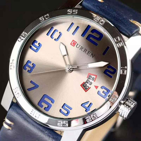 Curren นาฬิกาข้อมือผู้ชาย สายหนัง รุ่น C8254 Curren นาฬิกาข้อมือผู้ชาย สายหนัง รุ่น C8254