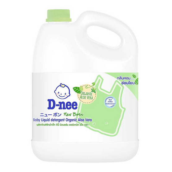 D-nee ซักผ้าเด็กเขียว 3000 มล. D-nee ซักผ้าเด็กเขียว 3000 มล.