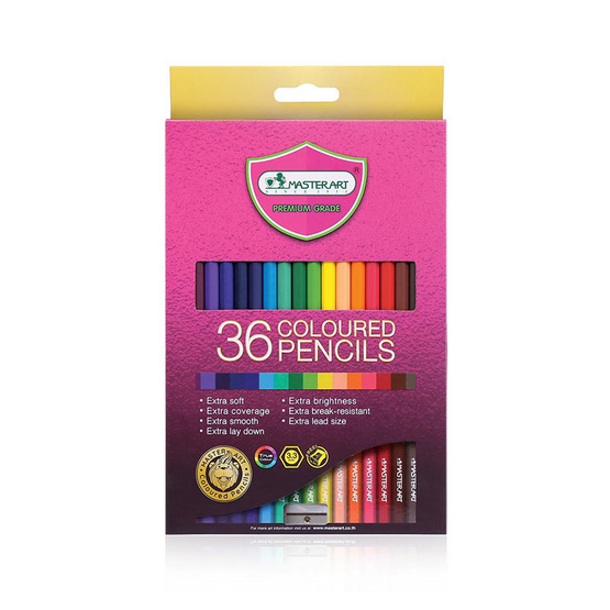 มาสเตอร์อาร์ต ดินสอสี 36 สี มาสเตอร์อาร์ต ดินสอสี 36 สี