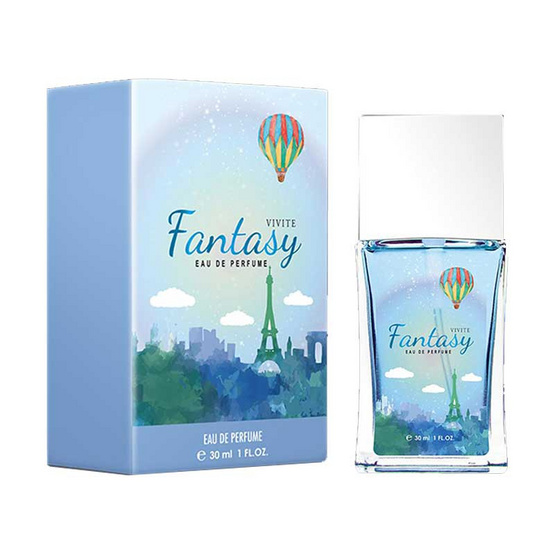 วีไวต์น้ำหอมโอเดอร์เพอร์ฟูมแฟนตาซีสีฟ้า 30 มล. วีไวต์น้ำหอมโอเดอร์เพอร์ฟูมแฟนตาซีสีฟ้า 30 มล.