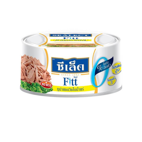 ซีเล็คฟิตต์ ทูน่าในน้ำแร่ 165 กรัม แพ็ก 4 ชิ้น ซีเล็คฟิตต์ ทูน่าในน้ำแร่ 165 กรัม แพ็ก 4 ชิ้น