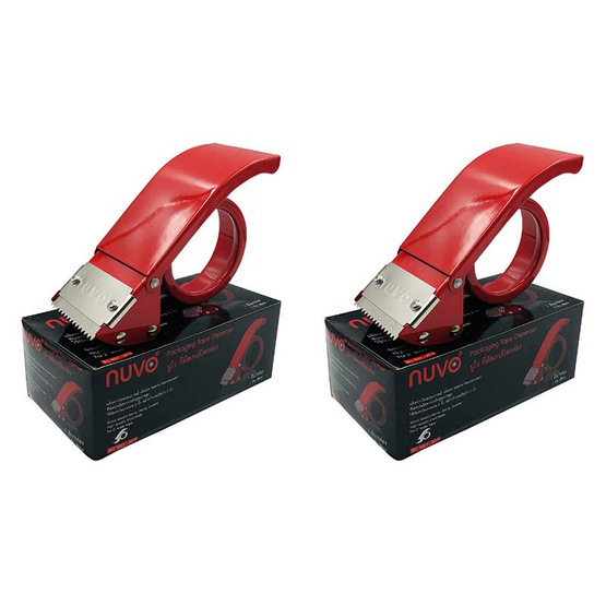 NUVO ที่ตัดเทปปิดกล่อง ด้ามจับเหล็ก NUVO ที่ตัดเทปปิดกล่อง ด้ามจับเหล็ก