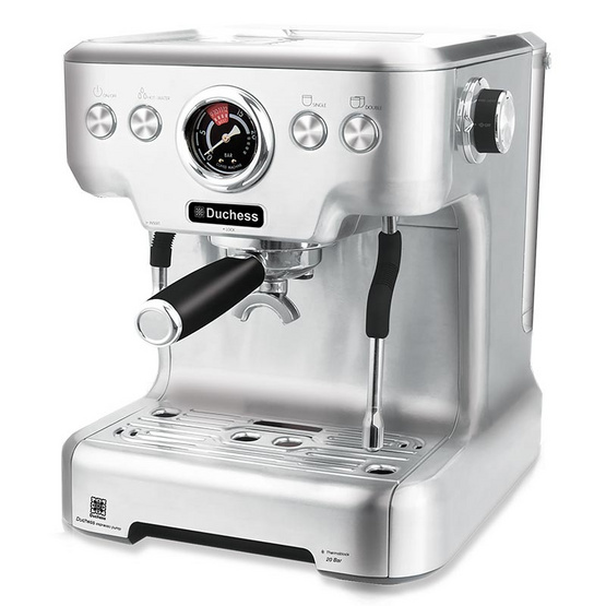 Duchess เครื่องชงกาแฟสดพร้อมไฟ LED ก้านชงขนาด 58 มิลลิเมตร รุ่น CM1570S Duchess เครื่องชงกาแฟสดพร้อมไฟ LED ก้านชงขนาด 58 มิลลิเมตร รุ่น CM1570S