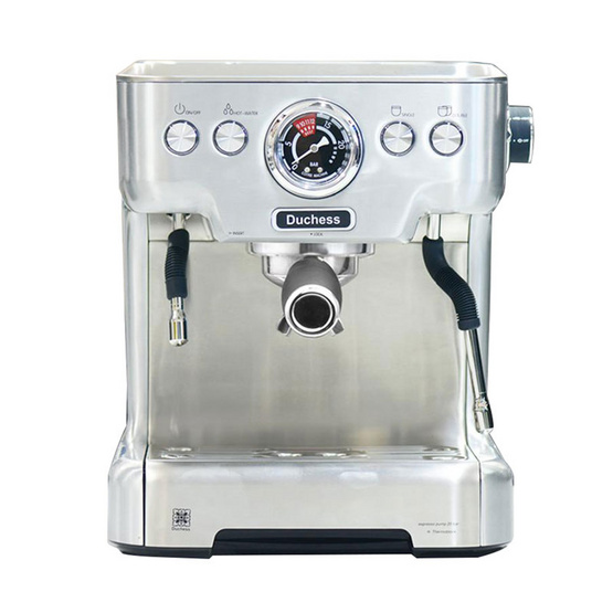 Duchess เครื่องชงกาแฟสดพร้อมไฟ LED ก้านชงขนาด 58 มิลลิเมตร รุ่น CM1570S Duchess เครื่องชงกาแฟสดพร้อมไฟ LED ก้านชงขนาด 58 มิลลิเมตร รุ่น CM1570S
