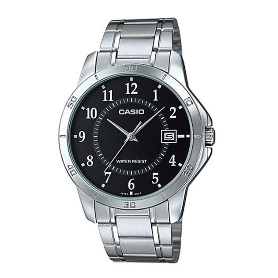 Casio นาฬิกาข้อมือ รุ่น MTP-V004D-1BUDF Casio นาฬิกาข้อมือ รุ่น MTP-V004D-1BUDF