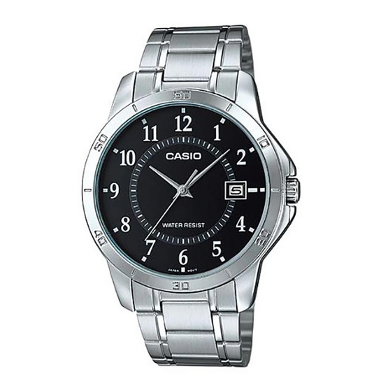 Casio นาฬิกาข้อมือ รุ่น MTP-V004D-1BUDF Casio นาฬิกาข้อมือ รุ่น MTP-V004D-1BUDF