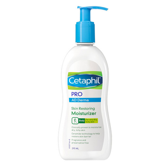 Cetaphil โปร เอดี เดอร์มา เรสทอริ่ง มอยส์เจอไรเซอร์ 295 มล. Cetaphil โปร เอดี เดอร์มา เรสทอริ่ง มอยส์เจอไรเซอร์ 295 มล.