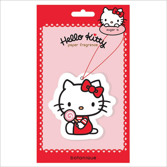 แผ่นหอมปรับอากาศ Hello Kitty กลิ่นชูก้าร์เอ็ม แผ่นหอมปรับอากาศ Hello Kitty กลิ่นชูก้าร์เอ็ม
