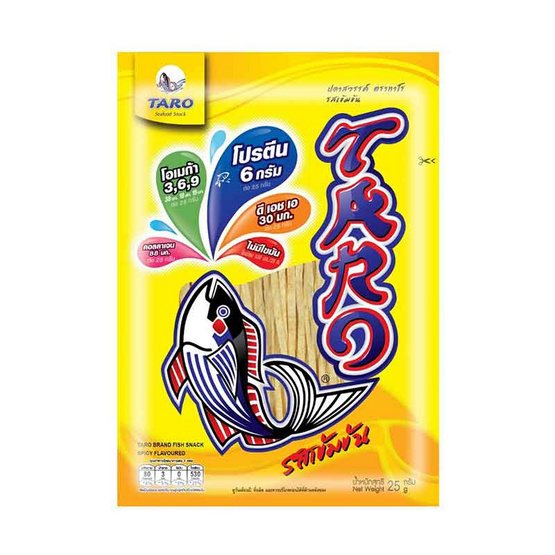 ทาโร ปลาสวรรค์รสเข้มข้น 25 กรัม ทาโร ปลาสวรรค์รสเข้มข้น 25 กรัม